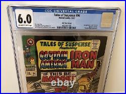 Tales Of Suspense 94 CGC 6.0 OWithW Marvel Silver Age Key 1st Modok, UKPV