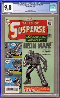 Tales Of Suspense Facsimile Edition 39 Marvel 2020 CGC 9.8 1st Iron Man Reprint