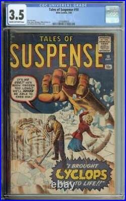 Tales of Suspense #10 CGC 3.5 Cyclops Pre-Hero Atlas Comics