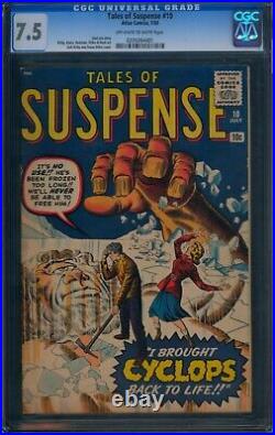 Tales of Suspense #10? CGC 7.5? Pre-Hero Silver Age Ditko Atlas Comic 1960