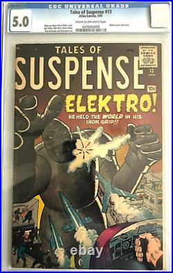 Tales of Suspense #13 Atlas Comics 1961 CGC 5,0 - Elektro prototype