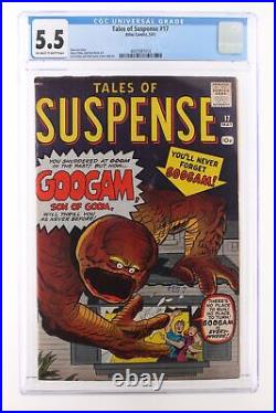 Tales of Suspense #17 Atlas 1961 CGC 5.5