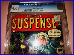 Tales of Suspense #1 CGC 4.0 Silver Age Key Steve Ditko Art