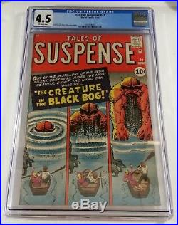 Tales of Suspense #23 Marvel 1961 CGC 4.5 Lee Kirby Ditko Off-White Pages Key