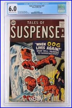 Tales of Suspense #27 CGC 6.0 FN Marvel 1962