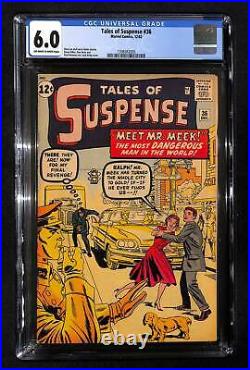 Tales of Suspense #36 CGC 6.0 Stan Lee and Larry Lieber stories