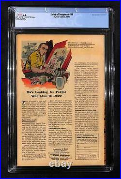Tales of Suspense #36 CGC 6.0 Stan Lee and Larry Lieber stories