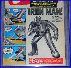 Tales of Suspense #39 CGC 2.0 Marvel 1963 Origin 1st App. Iron Man Tony Stark