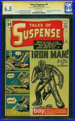 Tales of Suspense 39 CGC 6.5 SS Stan Lee & Gene Colan 1st Tony Stark Iron Man