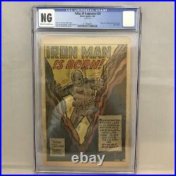 Tales of Suspense #39 CGC NG Coverless 1st app. Iron Man Lee Lieber Marvel 1963