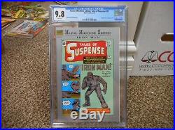 Tales of Suspense 39 Marvel Milestone Edition cgc 9.8 1st Iron Man reprint 1994