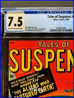 Tales of Suspense #3 CGC 7.5 Atlas Marvel Ditko, Kirby, Sinnott, Buscema, Heck