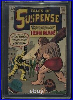 Tales of Suspense #40 3.5 CGC Second Iron Man First Golden Armour- Key