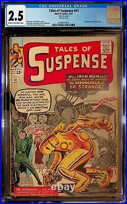 Tales of Suspense #41 (1963) CGC 2.5 3rd Appearance of Iron Man