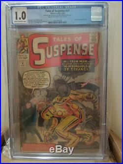 Tales of Suspense #41 CGC 1.0 1963 - 3rd app Iron Man. Dr Strange