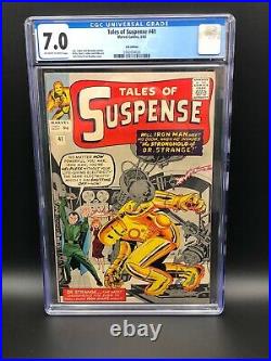 Tales of Suspense #41 UK Edition CGC 7.0 Marvel 1963 3rd Iron Man! Avengers