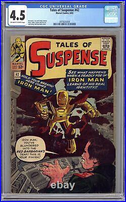 Tales of Suspense #42 CGC 4.5 1963 3975635004