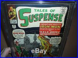 Tales of Suspense #43 CGC 7.0 from 1963! Iron Man Marvel Comics not CBCS