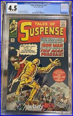 Tales of Suspense #44 CGC 4.5 Gold Suit Early Iron Man