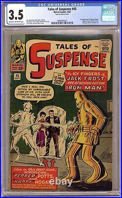 Tales of Suspense #45 CGC 3.5 1963 3890664021