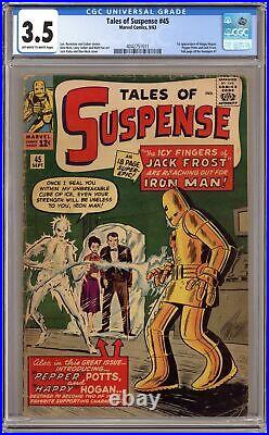 Tales of Suspense #45 CGC 3.5 1963 4042751011