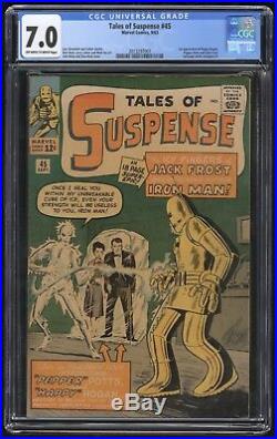 Tales of Suspense #45 (Marvel 9/63) CGC 7.0 FN/VF 1st app Pepper Potts & Happy