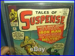Tales of Suspense 47 CBCS 5.0 OWithW PAGES from 1963! Marvel not CGC