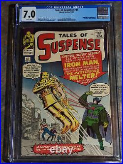Tales of Suspense 47 CGC 7.0 White Pages