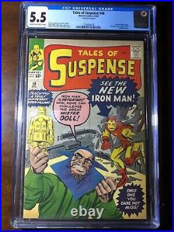 Tales of Suspense #48 (1963) 1st New Armor! 1st Mister Doll! CGC 5.5! Key