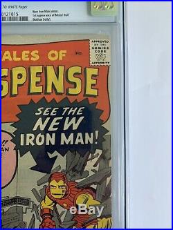 Tales of Suspense 48, CGC 5.5, OW-W Pages, New Iron Man Armor 1 st Red Suit