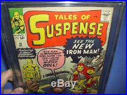 Tales of Suspense #48 CGC 7.0 with OW pages from 1963! 1st Red Armor not CBCS