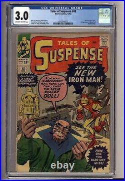 Tales of Suspense #48 Dec 1963 CGC 3.0 Marvel 1st Mister Doll New Armor