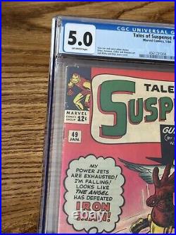 Tales of Suspense #49 (1964) 1st X-Men Crossover CGC 5.0 VG/FN