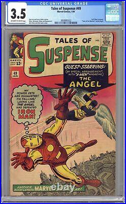 Tales of Suspense #49 CGC 3.5 1964 3838985022 1st X-Men crossover