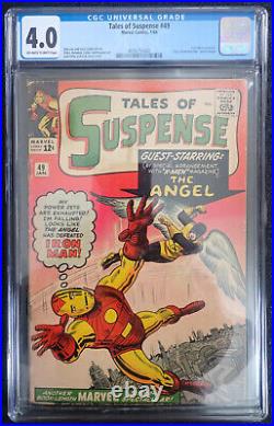 Tales of Suspense #49? CGC 4.0 OWithWH? 1st X-men Cross-over 1964 Iron Man