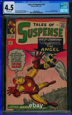 Tales of Suspense #49? CGC 4.5? 1st X-Men Crossover! Kirby Marvel Comic 1964