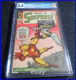 Tales of Suspense #49? CGC 5.5? 1st X-men Cross-Over 1964 Iron Man Angel