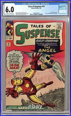 Tales of Suspense #49 CGC 6.0 1964 4063332024 1st X-Men crossover