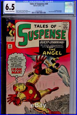 Tales of Suspense #49 CGC 6.5 Iron Man, X-Men crossover