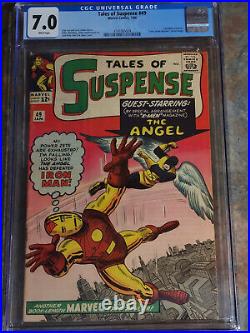 Tales of Suspense #49 CGC 7.0 White Pages