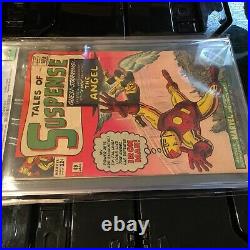 Tales of Suspense #49 CGC 7.5 WHITE PAGES -1st X-Men Crossover Iron Man