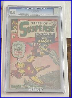 Tales of Suspense #49 CGC 8.0 Off White Pages 1st X-Men Crossover HOT BOOK