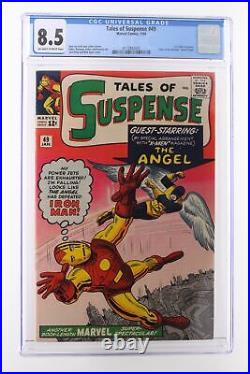 Tales of Suspense #49 Marvel 1964 CGC 8.5 1st X-Men crossover