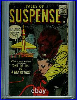 Tales of Suspense #4 CGC 4.0 Silver Age Atlas Comic Amricons 1959 K20