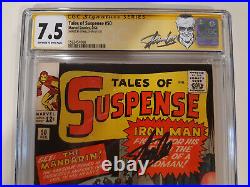 Tales of Suspense 50 CGC 7.5 SS (Stan Lee) 1st Mandarin (CCS 8.5/9.0/9.2)