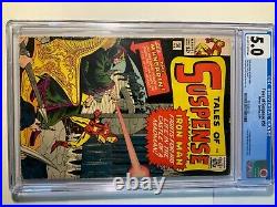 Tales of Suspense #50 First Appearance of the Mandarin cgc 5.0 Silver age marvel