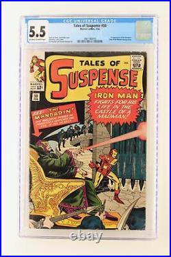 Tales of Suspense #50 Marvel 1964 CGC 5.5 1st Appearance of the Mandarin