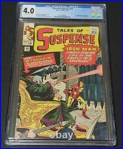 Tales of Suspense #50 OWithW CGC 4.0 1st Mandarin Shang Chi MCU Marvel 1964