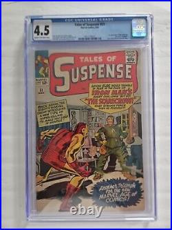 Tales of Suspense #51 CGC 4.5 Marvel 3/1964 CGC