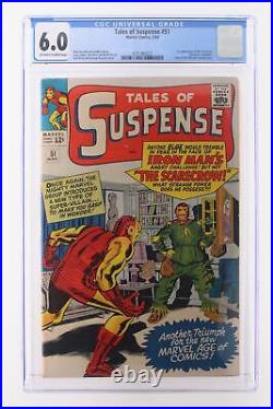 Tales of Suspense #51 Marvel Comics 1964 CGC 6.0 1st appearance of the Scarecr